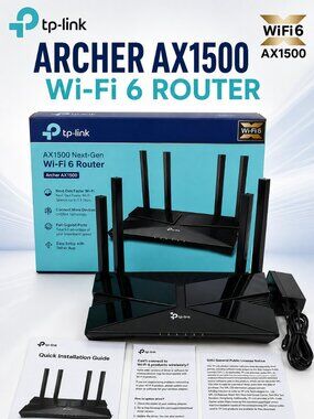 TP-Link Archer AX1500 WiFi 6 Dual Band Gigabit Router Tested Complete